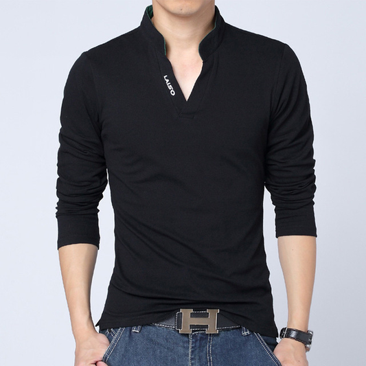 Long-sleeved T-shirt men Black